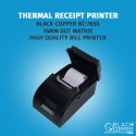 Black Copper 76mm Dot Matrix Thermal Receipt Printer BC-7650