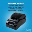 Black Copper Thermal Printer 2 inch BC-58P