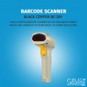 Black Copper Barcode Scanner BC-201